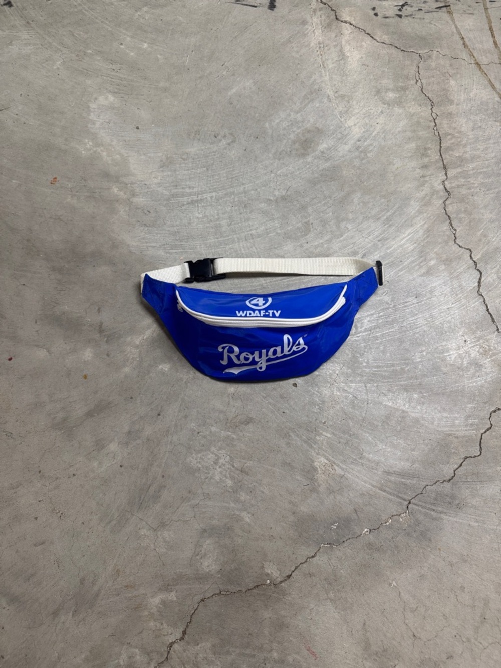 Royals Blue Waist Bag with White Trim - WDaf-TV